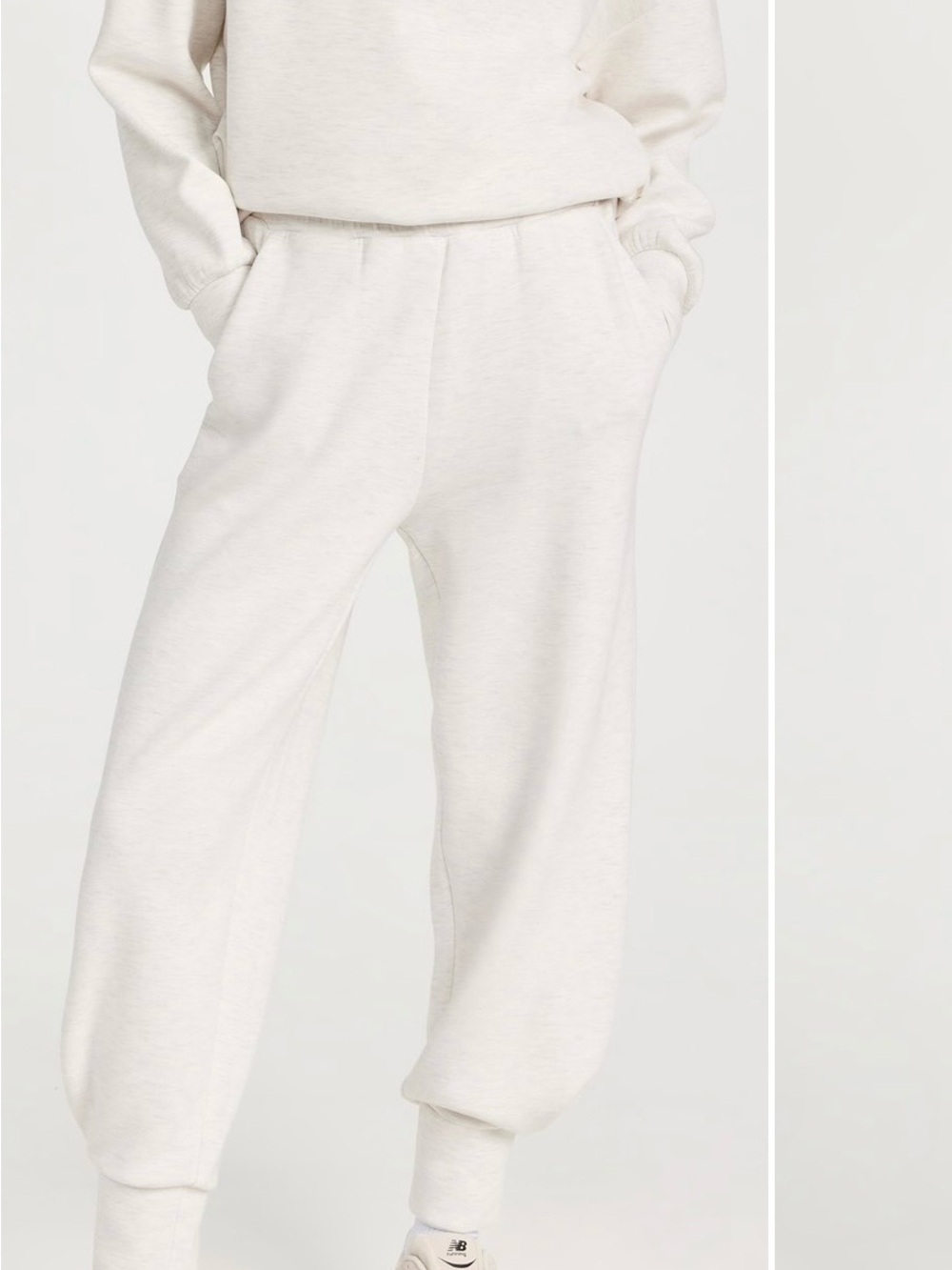 VARLEY DoubleSoft™ Coordinating Half Zip Sweatpant/Jogger NWT Lg - Picture 9 of 14